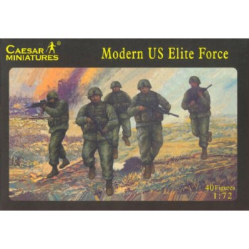 1/72 Caesar Miniatures Modern Wars  Modern US Elite Force H058